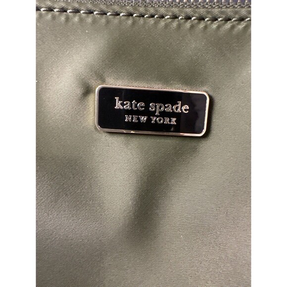 Kate Spade Watson Lane Olive Nylon Tote Bag – Black Handles - Picture 4 of 10